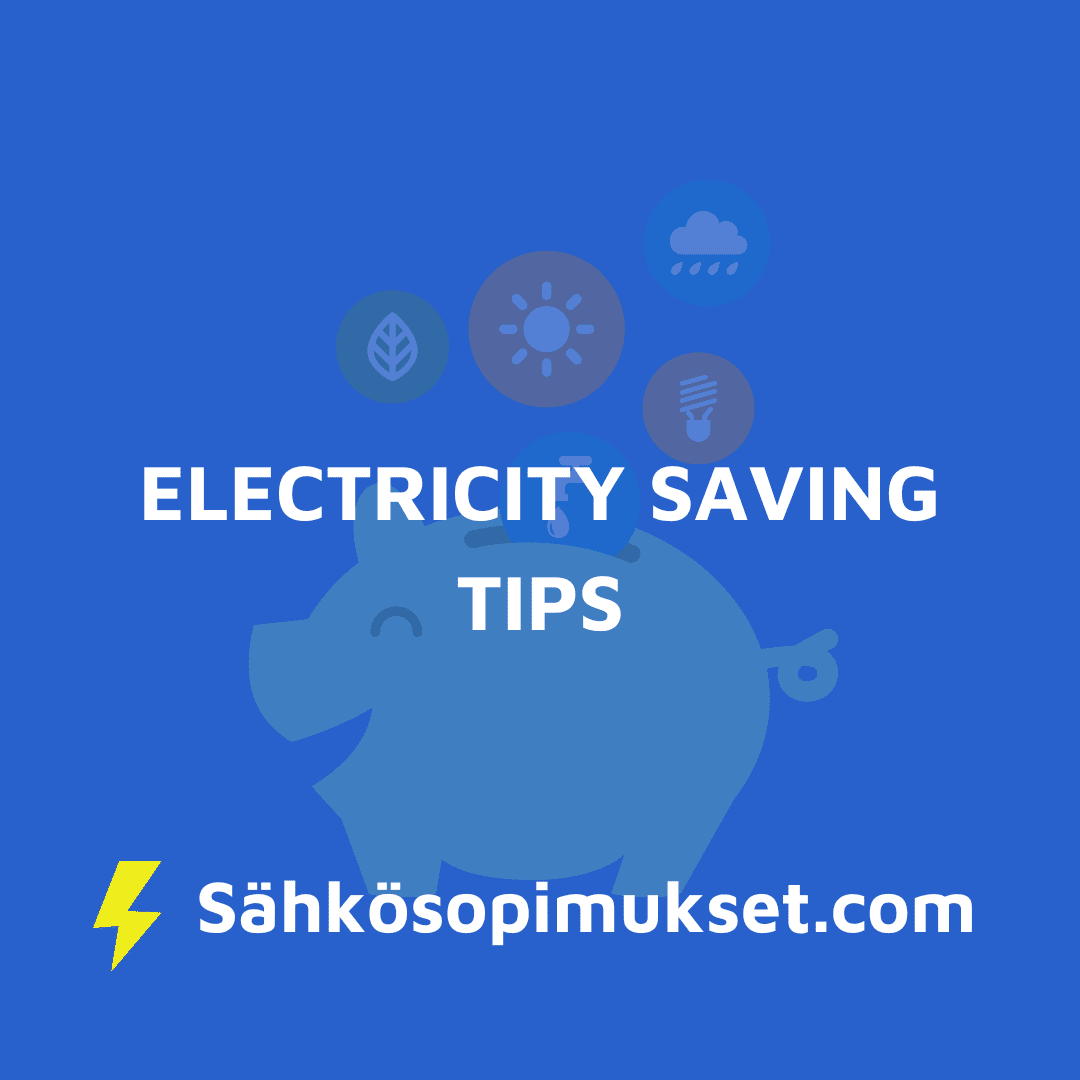 The best electricity saving tips
